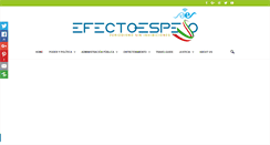 Desktop Screenshot of efectoespejo.com